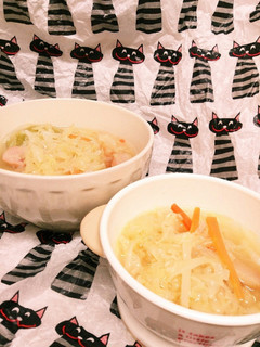 幼児食にも☆簡単炒めキャベツのスープ-レシピのメイン写真
