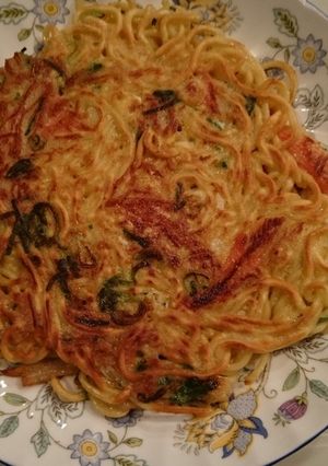 簡単！かに玉焼きそば-レシピのメイン写真