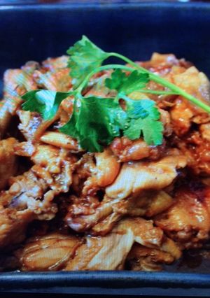 お酢でさっぱりだけどこってり手羽先おかず-レシピのメイン写真