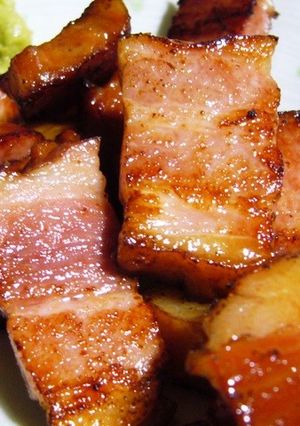 簡単おつまみ　焼きベーコン-レシピのメイン写真