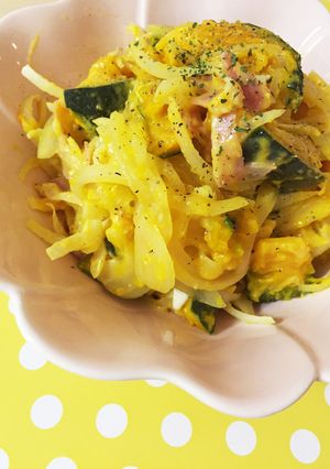 パーティに♫ちょいリッチ☆かぼちゃサラダ-レシピのメイン写真