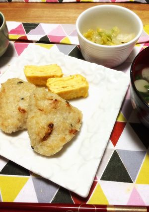 エビ薫る中華風焼きおにぎり-レシピのメイン写真