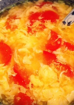 トマトと卵でシャンタンスープ-レシピのメイン写真