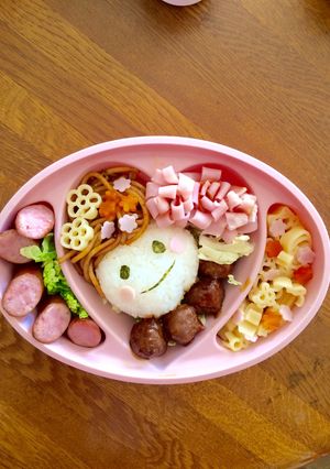 簡単♪キャラ弁♪焼きそば女子♪-レシピのメイン写真