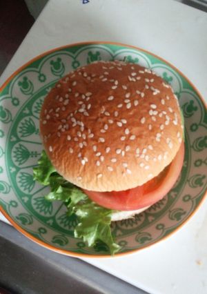 忙しい朝にパパッと！ハンバーガー-レシピのメイン写真
