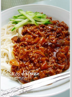 癖になるジャージャー麺♪-レシピのメイン写真