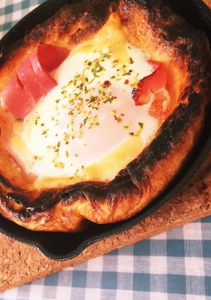 【簡単】朝食ダッチベイビー【美味しい】-レシピのメイン写真