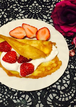 糖質制限◆大豆粉でクレープ-レシピのメイン写真