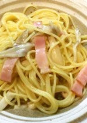 きのことベーコンの中華風ピリ辛パスタ-レシピのメイン写真