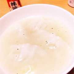 簡単！スープ餃子 夜食にも◎-レシピのメイン写真