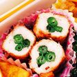 【お弁当】簡単☆ササミのいんげん巻き焼き