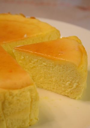 基本のスフレチーズケーキ-レシピのメイン写真