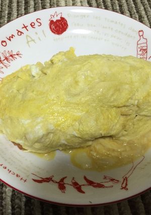 自宅で簡単にふわとろオムレツのオムライス-レシピのメイン写真
