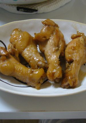 簡単鶏の手羽元照り煮-レシピのメイン写真