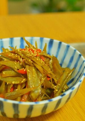 我が家の常備菜♪きんぴらごぼう✨-レシピのメイン写真