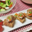 めんつゆのみで♡簡単!野菜の肉巻き♪