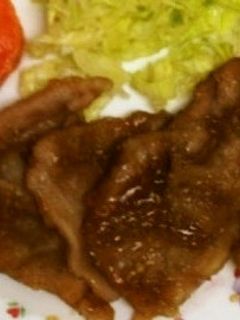 しょうがやき-レシピのメイン写真