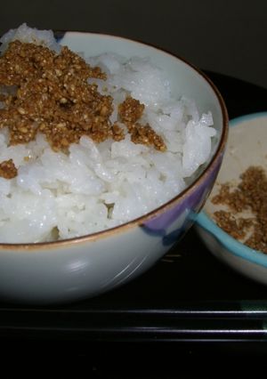 ゴマだけ～でご飯一膳！！-レシピのメイン写真