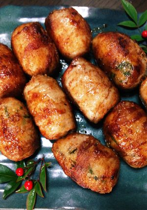 肉巻きおにぎり-レシピのメイン写真