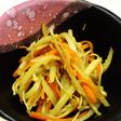 節約❤️大根の皮でカレー風味きんぴら