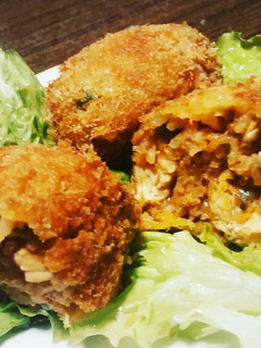 チキンライスおにぎりコロッケ❤-レシピのメイン写真