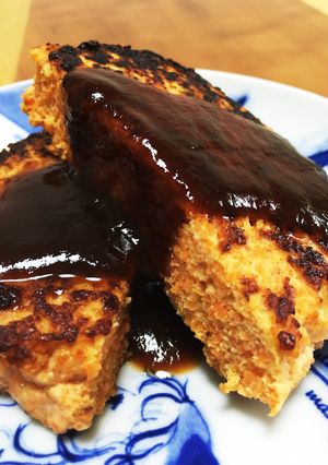 ♡鶏胸肉と人参のオレンジ色ハンバーグ♡-レシピのメイン写真