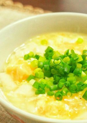 体の芯から温まる☆豆腐で中華風おじや-レシピのメイン写真