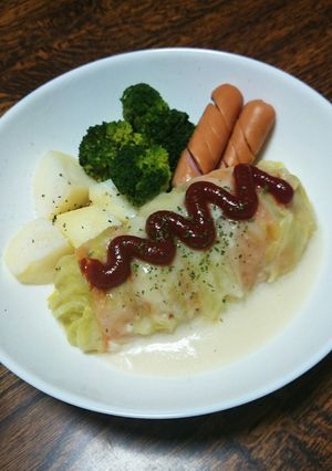 簡単‼やわらかロールキャベツのクリーム煮-レシピのメイン写真