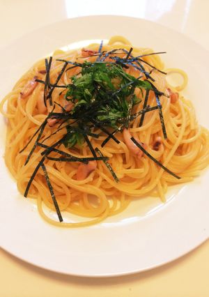 5分でできる☆アンチョビ風塩辛パスタ-レシピのメイン写真