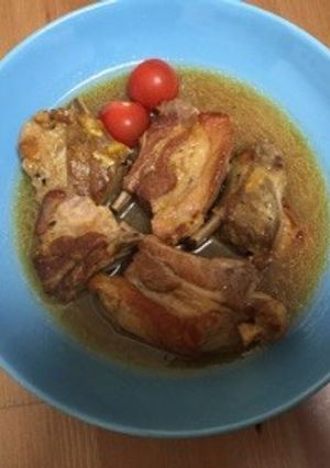 スペアリブのオレンジマーマレード煮-レシピのメイン写真