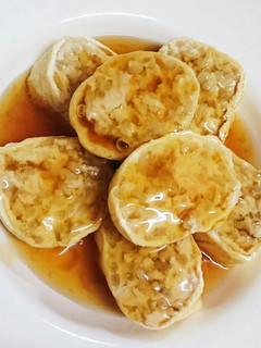 給料日前に!鶏と豆腐ともやしのお揚げ巻♪-レシピのメイン写真