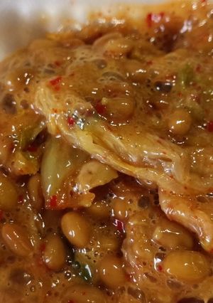 アンチエイジングにキムチ納豆-レシピのメイン写真