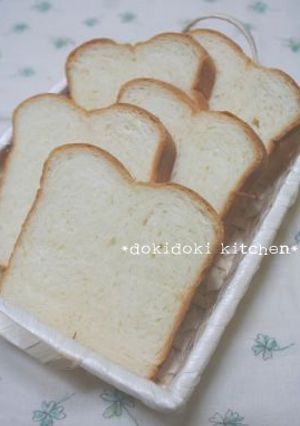 ミルクの甘み♡耳までおいしい食パン-レシピのメイン写真