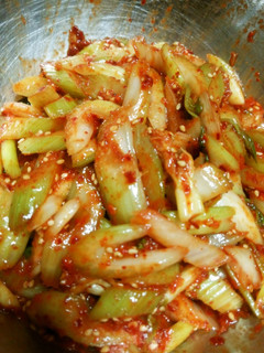 セロリの本格キムチ-レシピのメイン写真