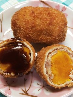 かぼちゃの豚肉巻きフライ-レシピのメイン写真