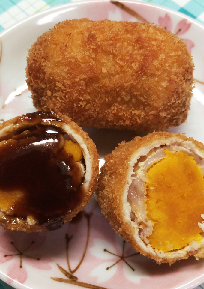 かぼちゃの豚肉巻きフライ-レシピのメイン写真