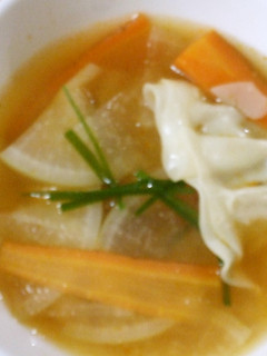 水餃子のスープ-レシピのメイン写真