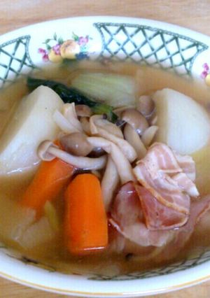 蕪とチンゲン菜のポトフー-レシピのメイン写真