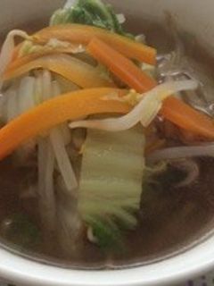 野菜たっぷり タンメン風スープ-レシピのメイン写真