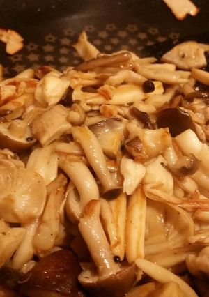 きのこ強火香ばしソテー-レシピのメイン写真