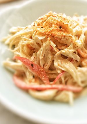 鶏とごぼうの和風マヨ和え-レシピのメイン写真