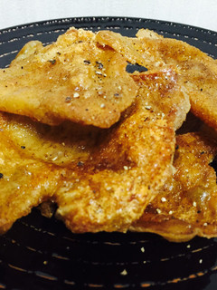 低糖質☆鶏皮せんべい&スープ&鶏油-レシピのメイン写真