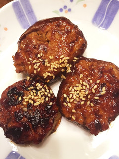 椎茸の鶏ひき肉詰め☆生姜ポン酢風味-レシピのメイン写真