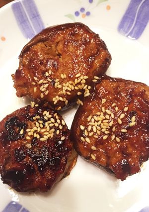 椎茸の鶏ひき肉詰め☆生姜ポン酢風味-レシピのメイン写真