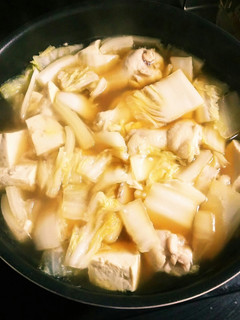 手羽元白菜豆腐鍋-レシピのメイン写真