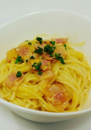 15分本格カルボナーラ-レシピのメイン写真