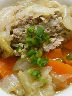 白菜と挽き肉の和風 ミルフィーユ重ね蒸し-レシピのメイン写真