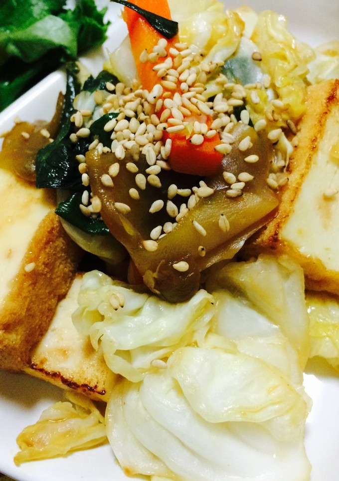 厚揚げと野菜の中華炒め-レシピのメイン写真