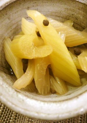 セロリの山椒煮-レシピのメイン写真