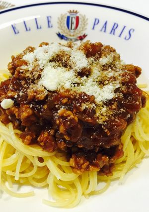 超簡単ミートスパゲティー-レシピのメイン写真
